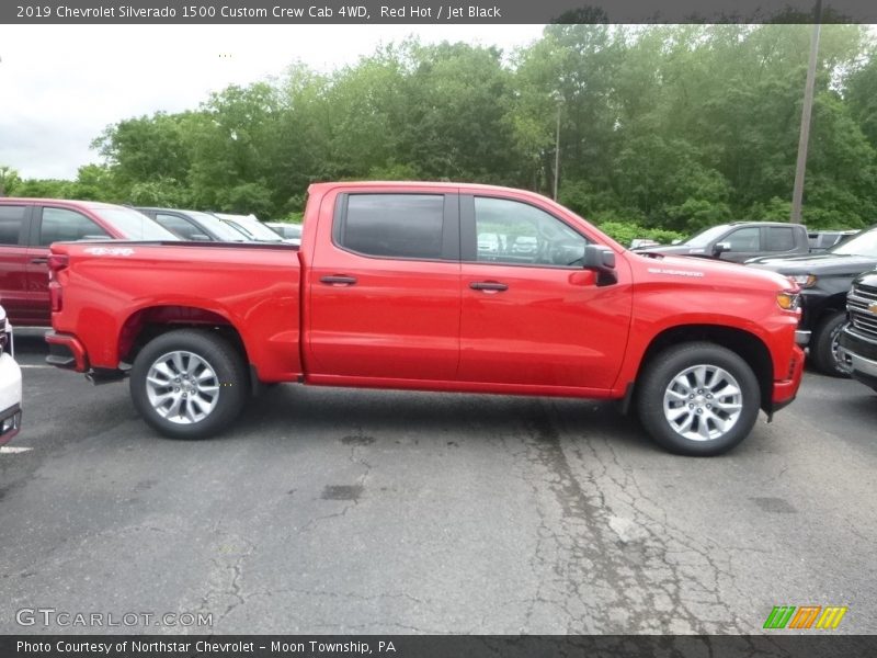  2019 Silverado 1500 Custom Crew Cab 4WD Red Hot