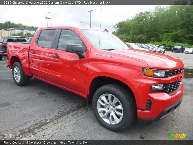  2019 Silverado 1500 Custom Crew Cab 4WD Red Hot