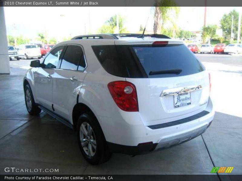 Summit White / Jet Black 2010 Chevrolet Equinox LT