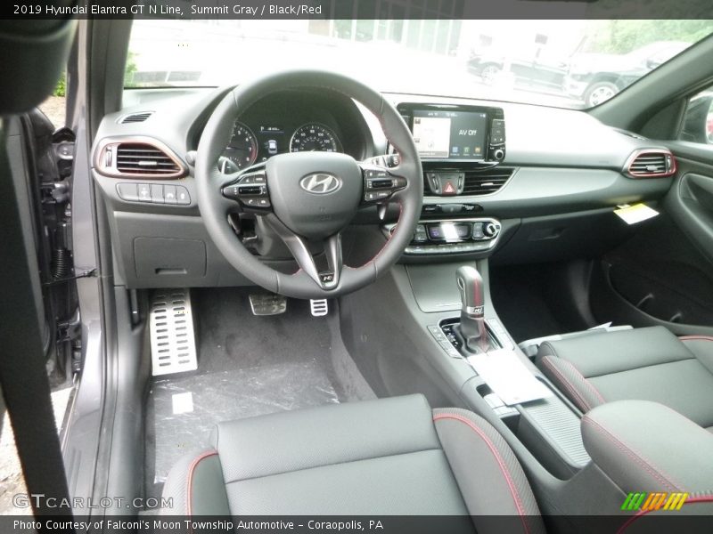  2019 Elantra GT N Line Black/Red Interior