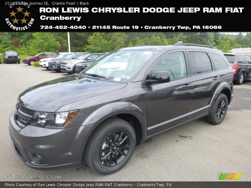 Granite Pearl / Black 2019 Dodge Journey SE