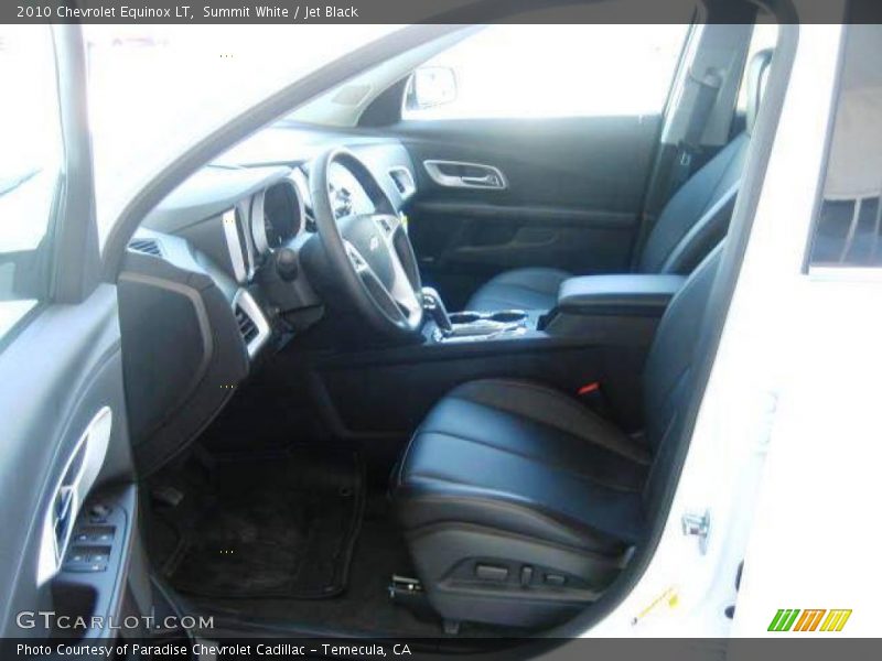 Summit White / Jet Black 2010 Chevrolet Equinox LT