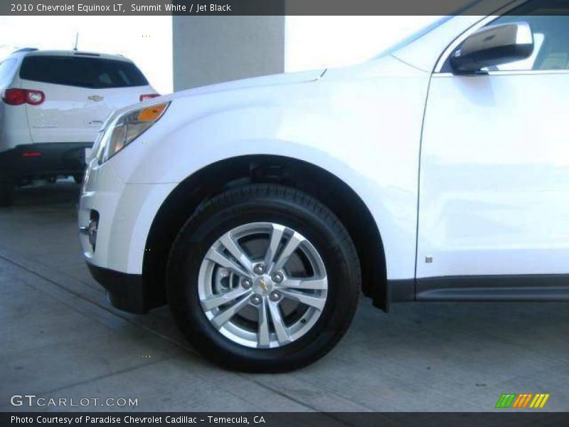 Summit White / Jet Black 2010 Chevrolet Equinox LT