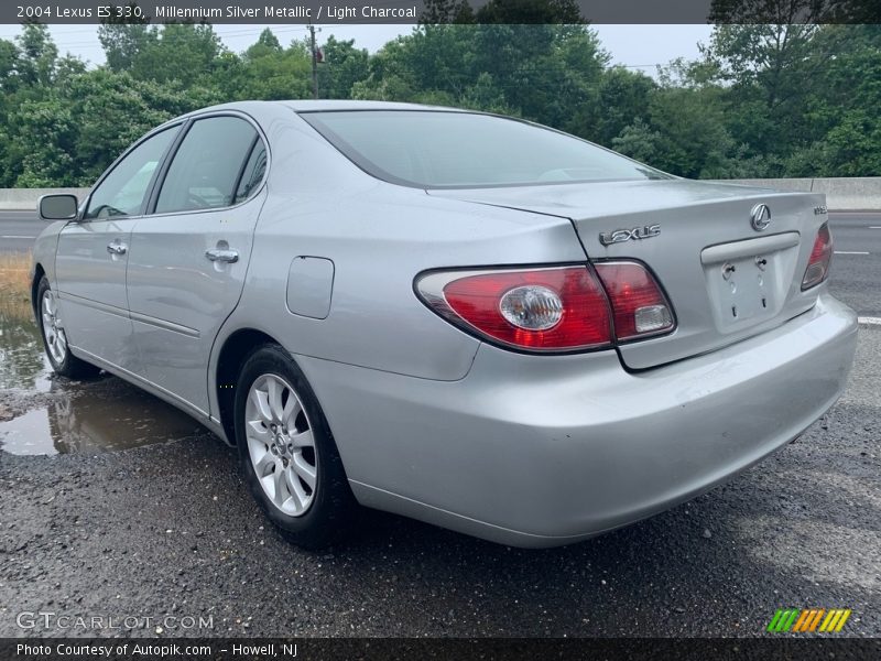 Millennium Silver Metallic / Light Charcoal 2004 Lexus ES 330