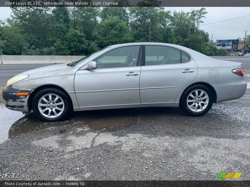 Millennium Silver Metallic / Light Charcoal 2004 Lexus ES 330