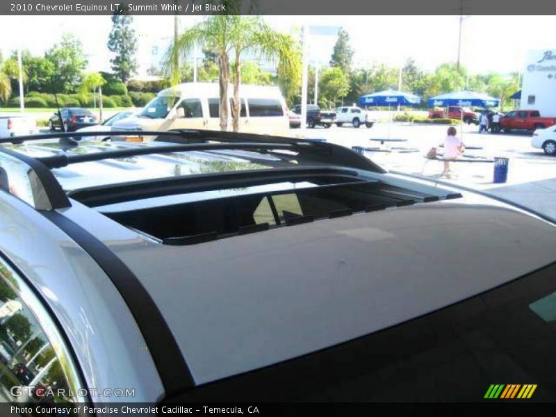Summit White / Jet Black 2010 Chevrolet Equinox LT