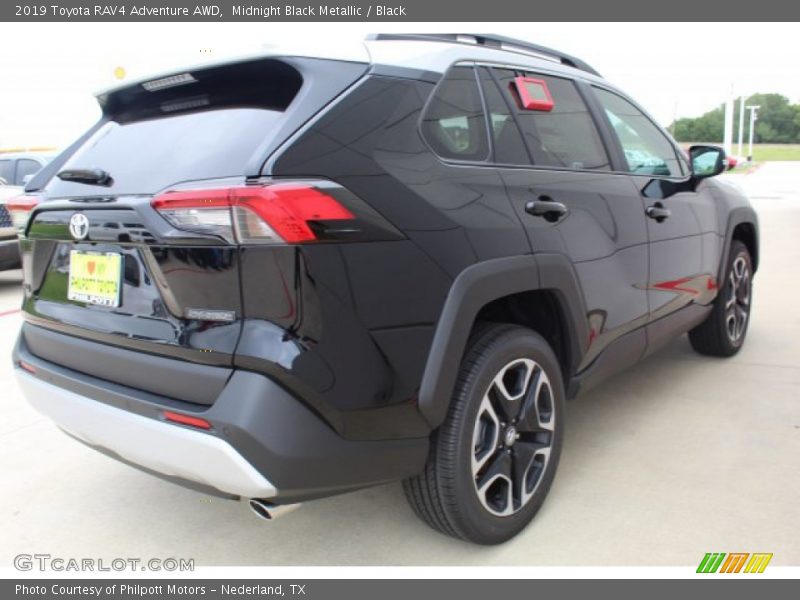 Midnight Black Metallic / Black 2019 Toyota RAV4 Adventure AWD