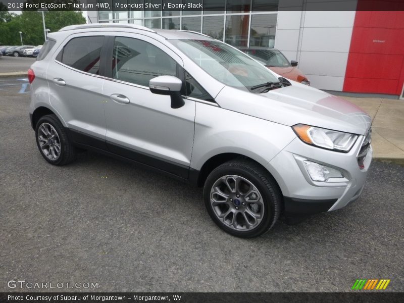 Moondust Silver / Ebony Black 2018 Ford EcoSport Titanium 4WD