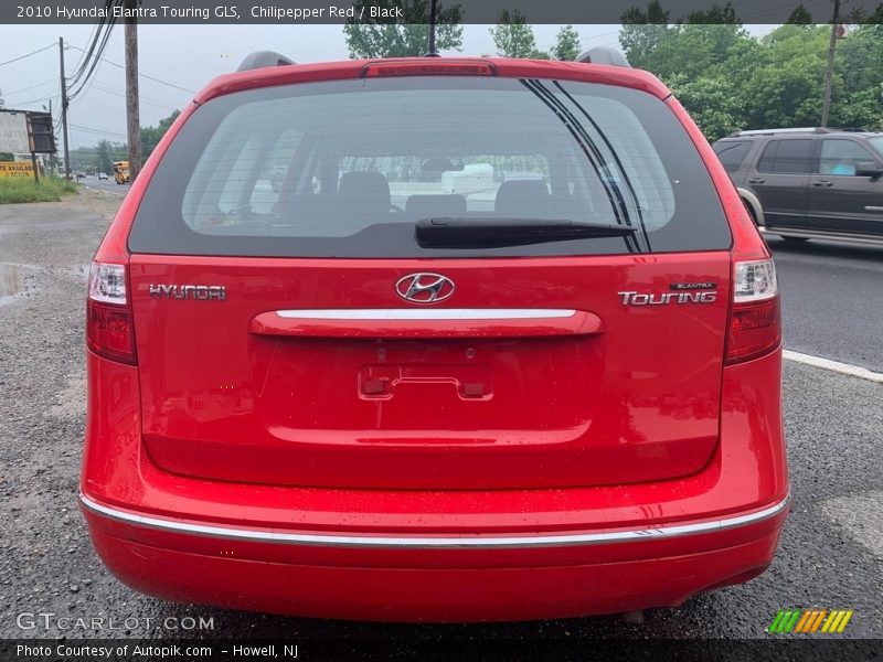 Chilipepper Red / Black 2010 Hyundai Elantra Touring GLS