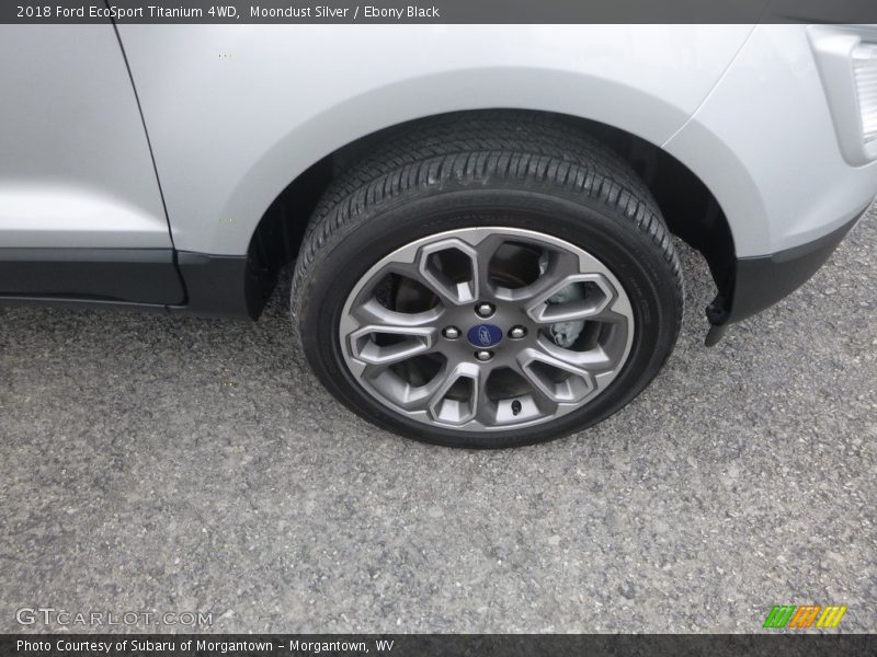 Moondust Silver / Ebony Black 2018 Ford EcoSport Titanium 4WD