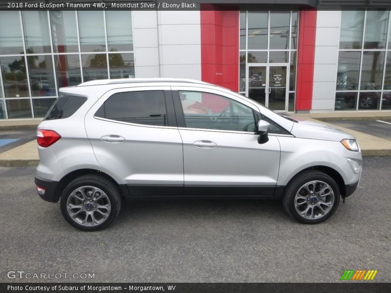 Moondust Silver / Ebony Black 2018 Ford EcoSport Titanium 4WD