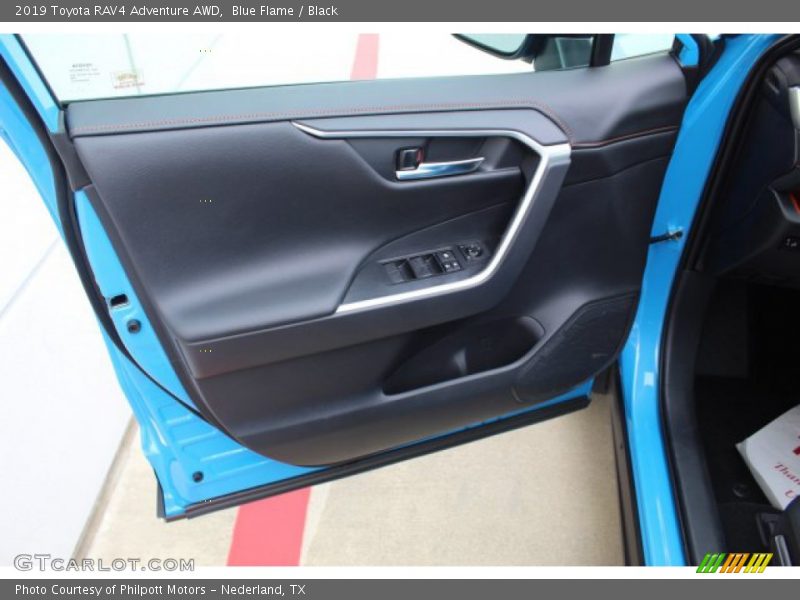 Blue Flame / Black 2019 Toyota RAV4 Adventure AWD
