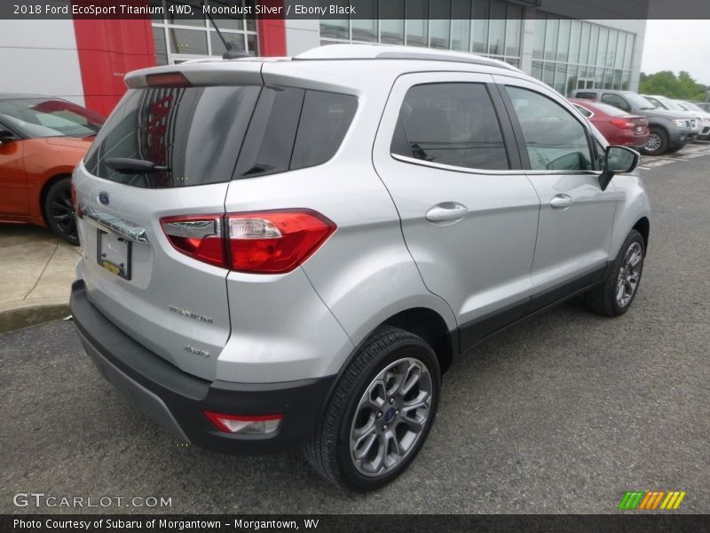 Moondust Silver / Ebony Black 2018 Ford EcoSport Titanium 4WD