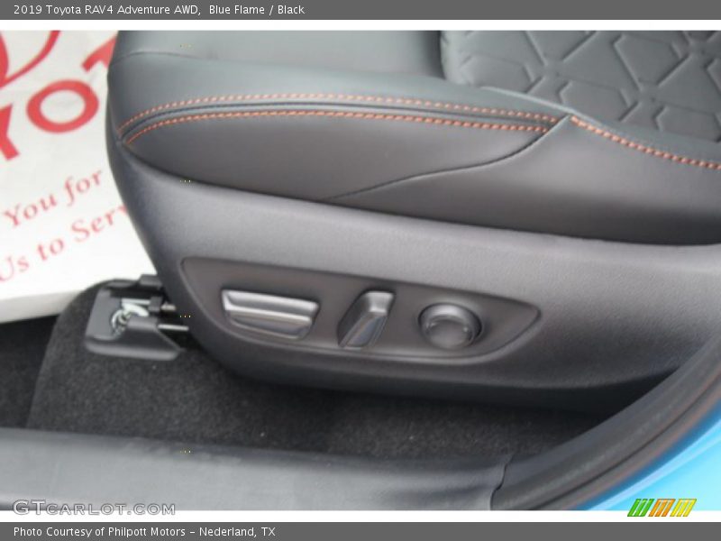 Blue Flame / Black 2019 Toyota RAV4 Adventure AWD