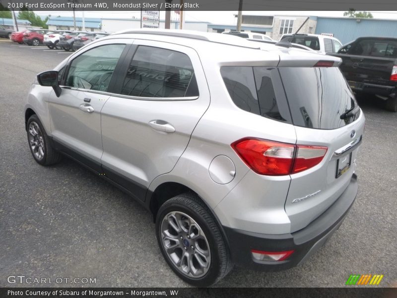 Moondust Silver / Ebony Black 2018 Ford EcoSport Titanium 4WD