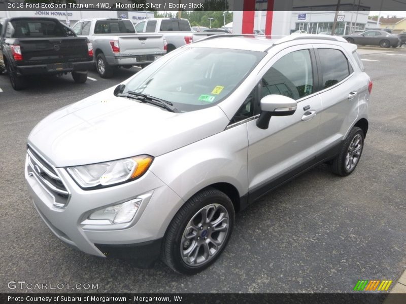 Moondust Silver / Ebony Black 2018 Ford EcoSport Titanium 4WD