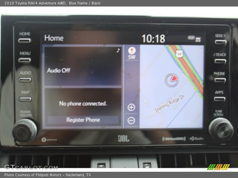 Blue Flame / Black 2019 Toyota RAV4 Adventure AWD