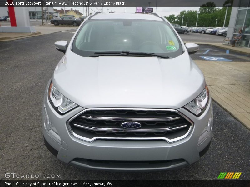 Moondust Silver / Ebony Black 2018 Ford EcoSport Titanium 4WD