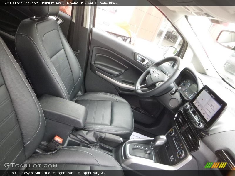 Moondust Silver / Ebony Black 2018 Ford EcoSport Titanium 4WD