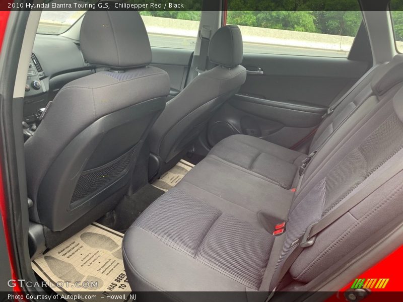 Chilipepper Red / Black 2010 Hyundai Elantra Touring GLS