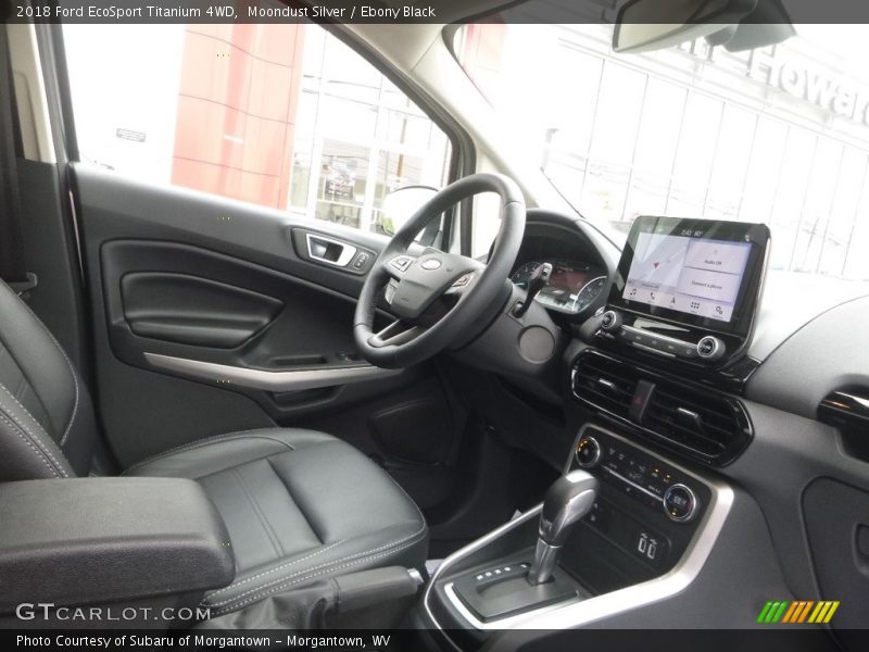 Moondust Silver / Ebony Black 2018 Ford EcoSport Titanium 4WD