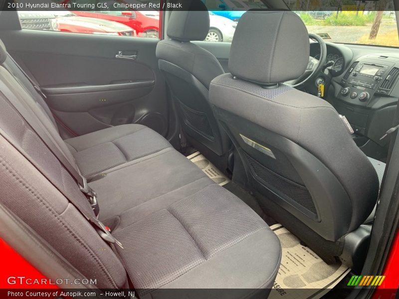 Chilipepper Red / Black 2010 Hyundai Elantra Touring GLS