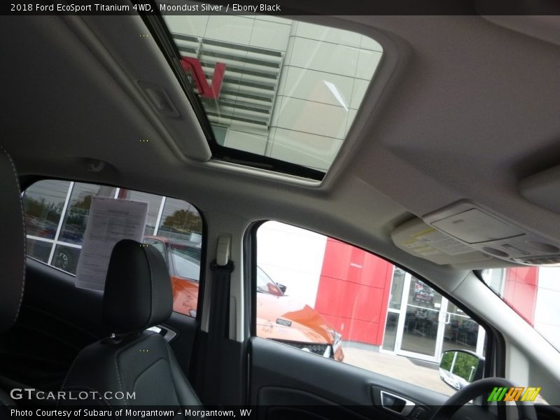Moondust Silver / Ebony Black 2018 Ford EcoSport Titanium 4WD