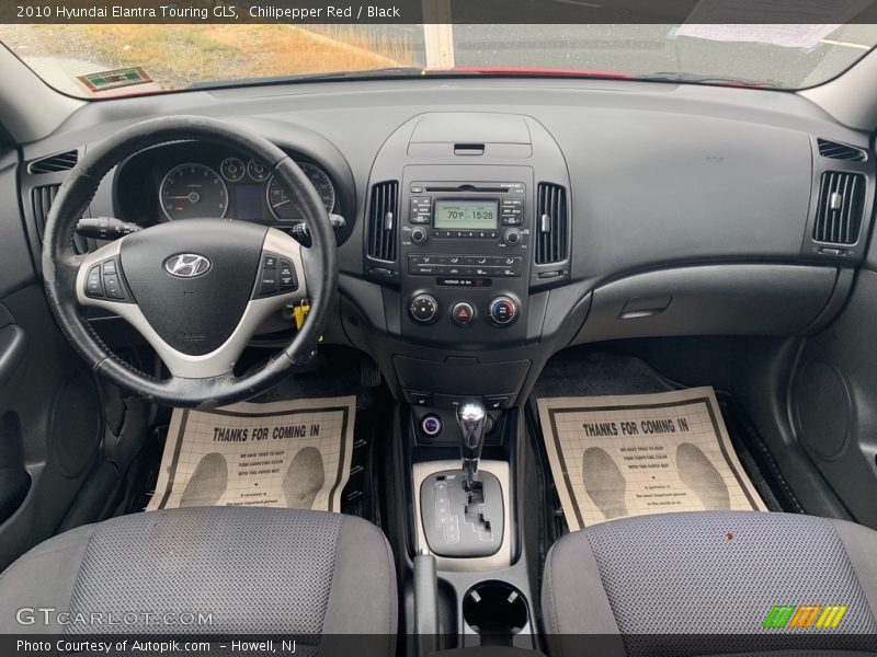 Chilipepper Red / Black 2010 Hyundai Elantra Touring GLS