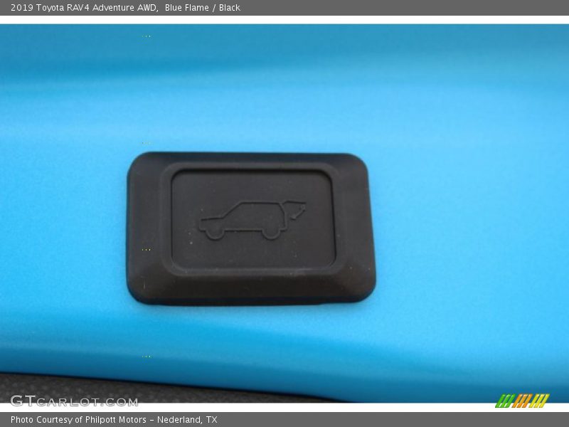 Blue Flame / Black 2019 Toyota RAV4 Adventure AWD