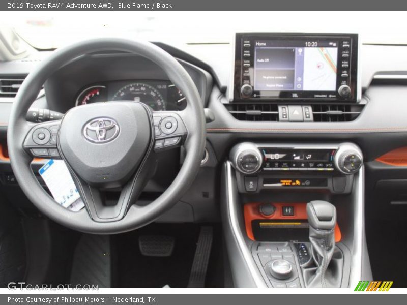 Blue Flame / Black 2019 Toyota RAV4 Adventure AWD
