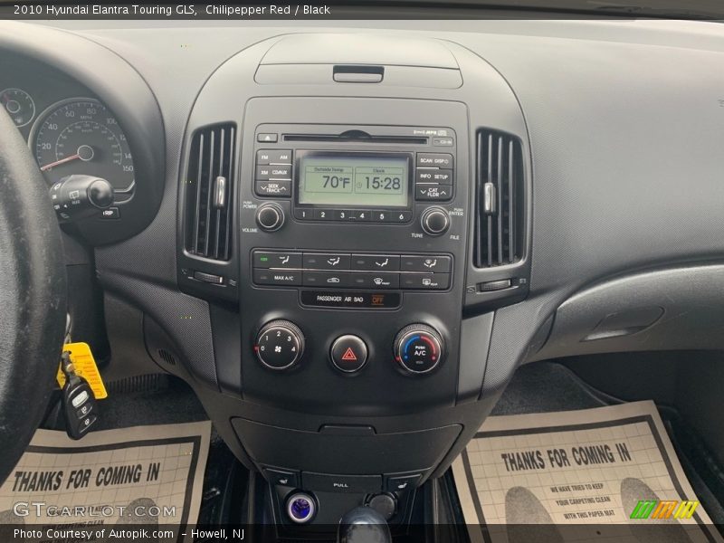 Chilipepper Red / Black 2010 Hyundai Elantra Touring GLS