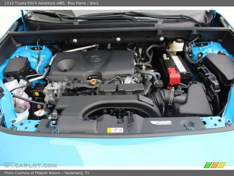 Blue Flame / Black 2019 Toyota RAV4 Adventure AWD