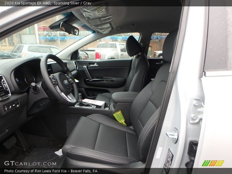 Front Seat of 2020 Sportage EX AWD