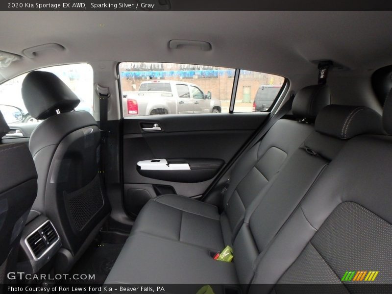 Rear Seat of 2020 Sportage EX AWD