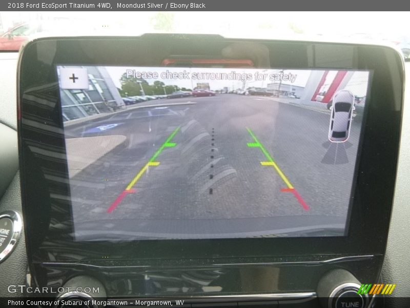 Moondust Silver / Ebony Black 2018 Ford EcoSport Titanium 4WD