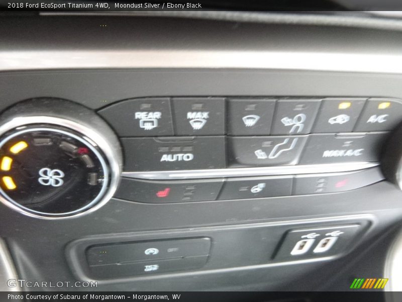 Moondust Silver / Ebony Black 2018 Ford EcoSport Titanium 4WD
