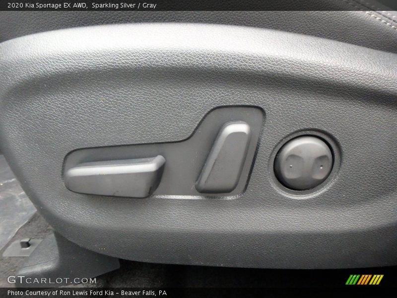 Sparkling Silver / Gray 2020 Kia Sportage EX AWD