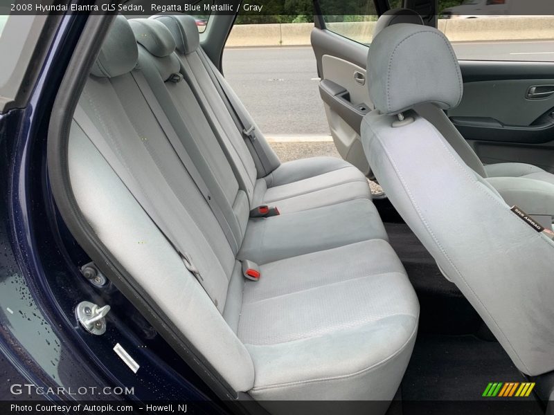 Regatta Blue Metallic / Gray 2008 Hyundai Elantra GLS Sedan