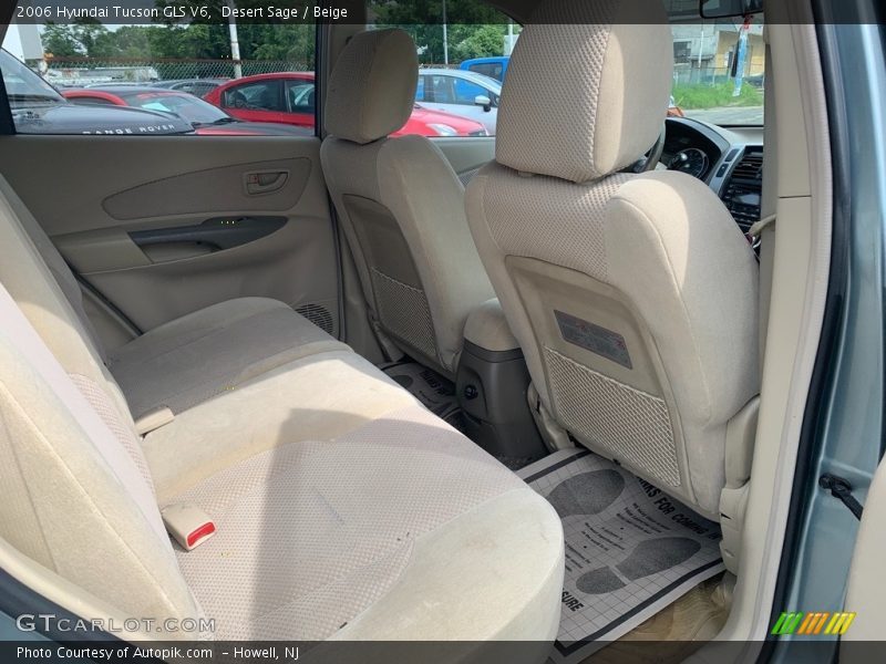 Desert Sage / Beige 2006 Hyundai Tucson GLS V6