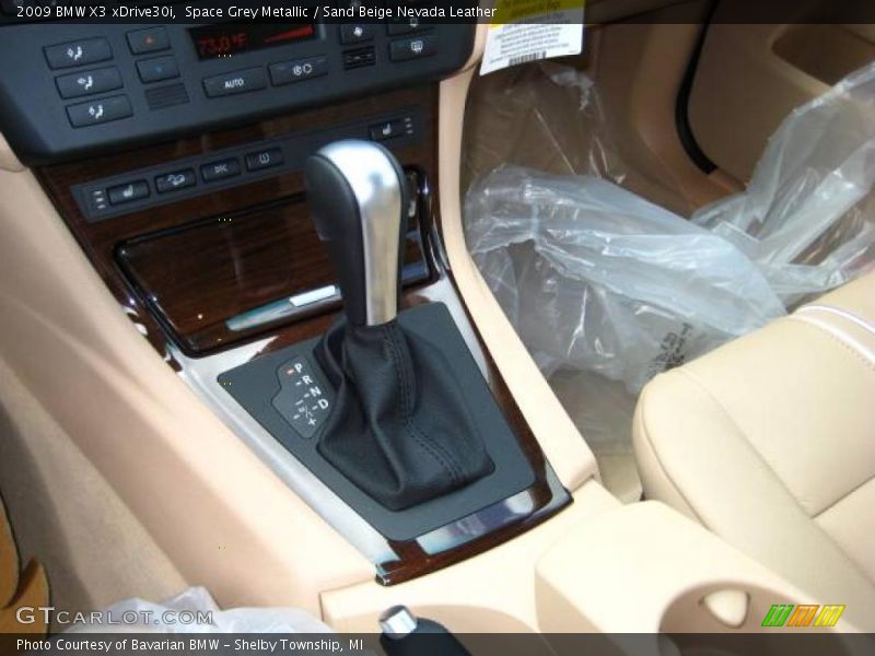Space Grey Metallic / Sand Beige Nevada Leather 2009 BMW X3 xDrive30i