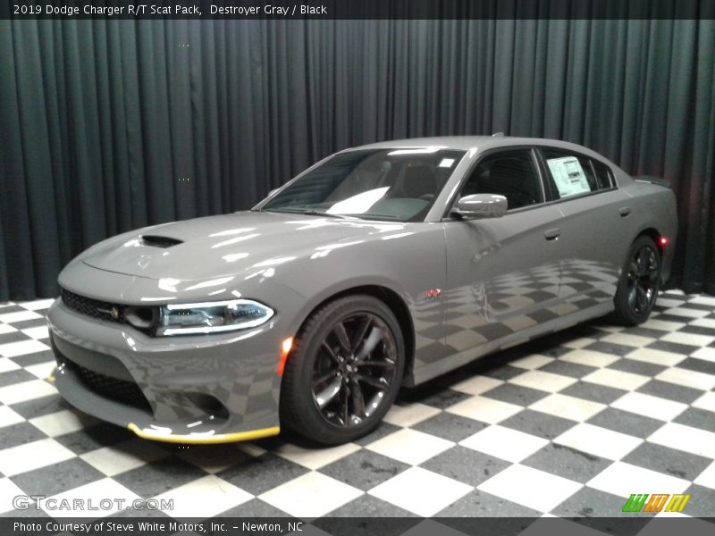 Destroyer Gray / Black 2019 Dodge Charger R/T Scat Pack