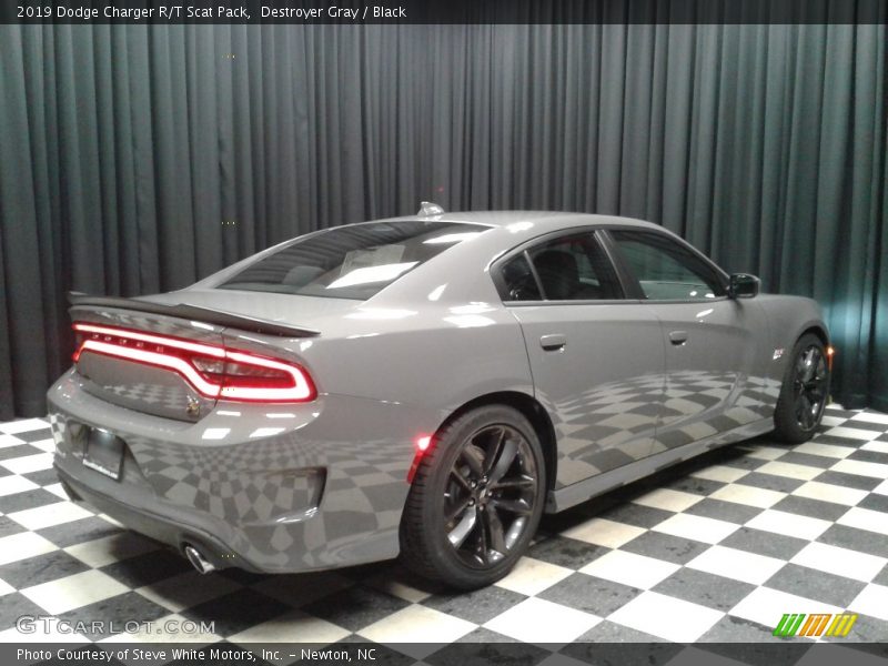 Destroyer Gray / Black 2019 Dodge Charger R/T Scat Pack
