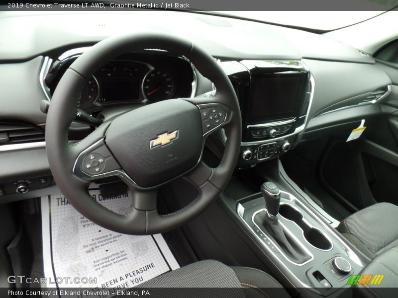 Dashboard of 2019 Traverse LT AWD