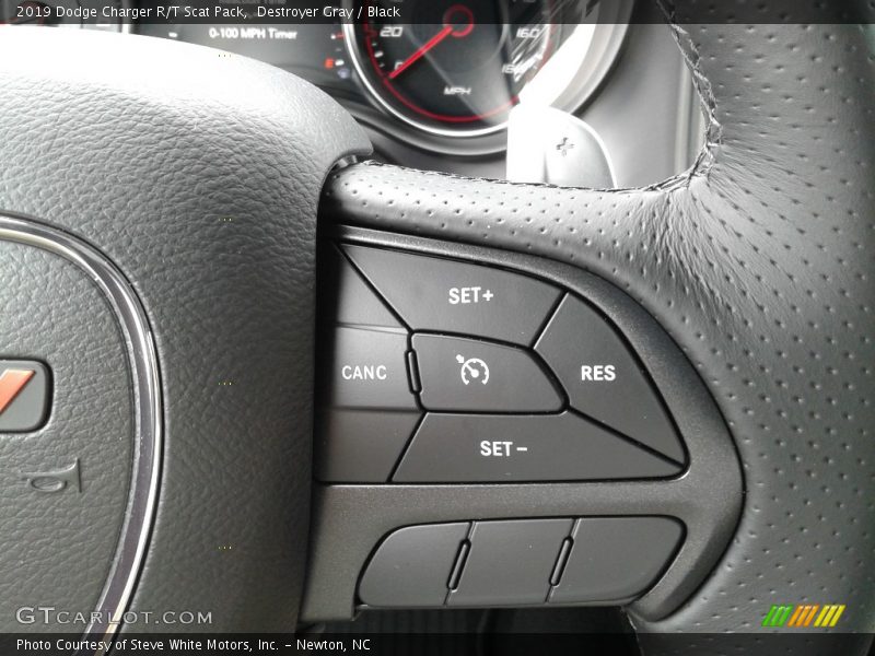 Destroyer Gray / Black 2019 Dodge Charger R/T Scat Pack