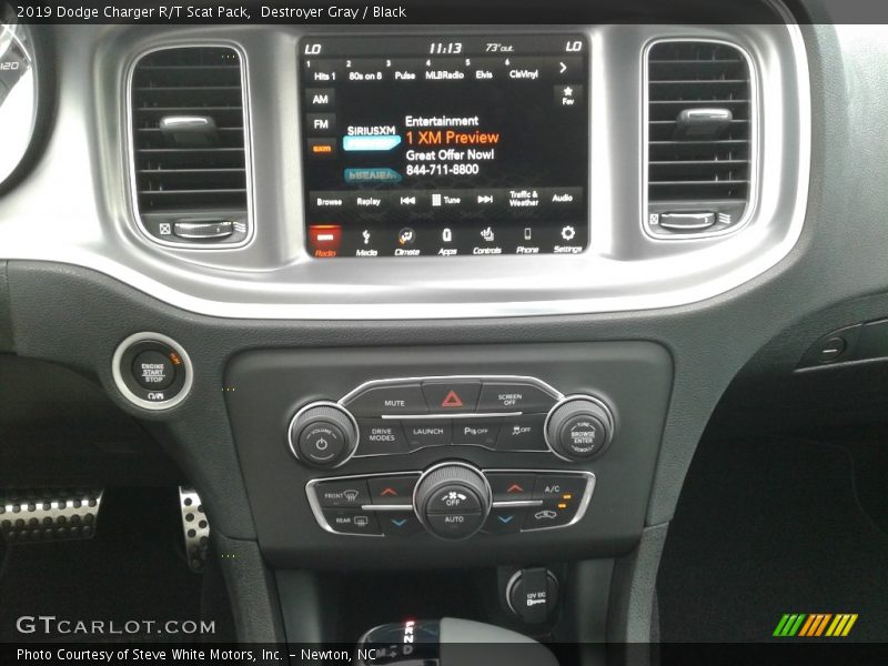 Destroyer Gray / Black 2019 Dodge Charger R/T Scat Pack