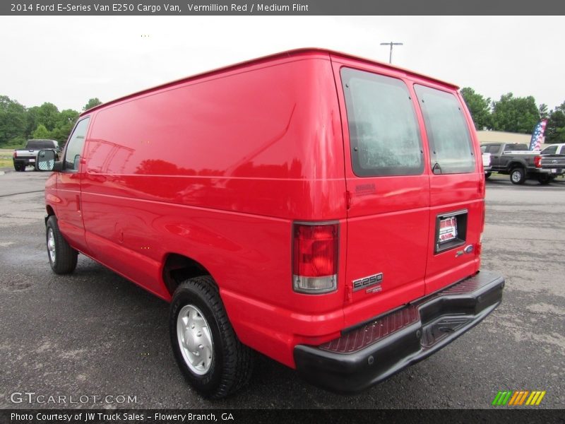 Vermillion Red / Medium Flint 2014 Ford E-Series Van E250 Cargo Van