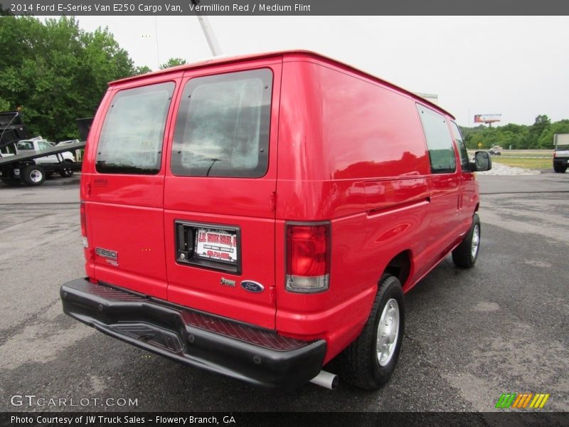 Vermillion Red / Medium Flint 2014 Ford E-Series Van E250 Cargo Van