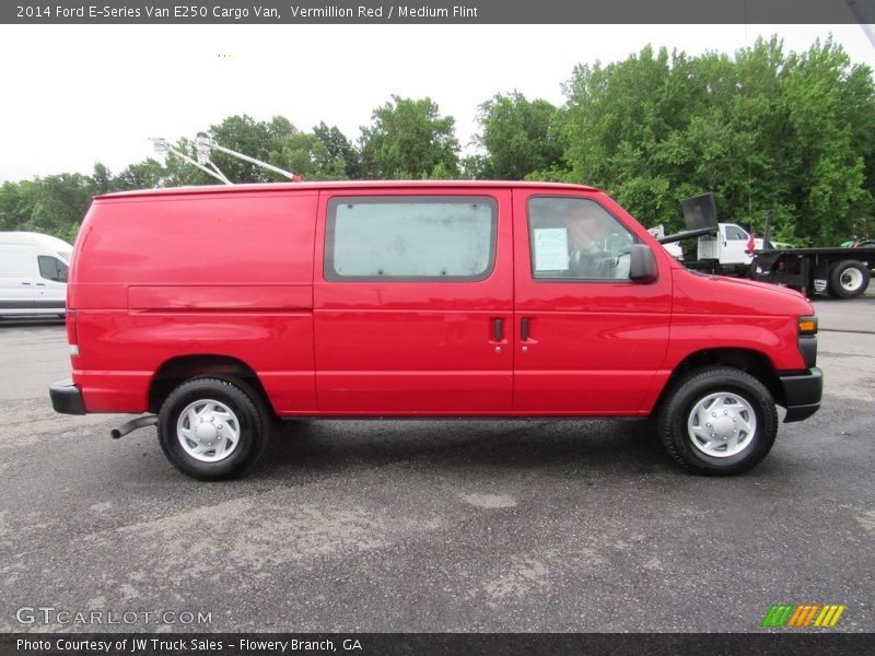 Vermillion Red / Medium Flint 2014 Ford E-Series Van E250 Cargo Van