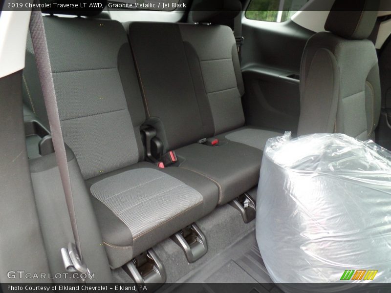 Rear Seat of 2019 Traverse LT AWD