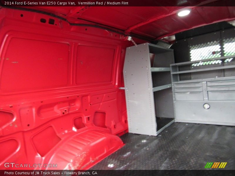 Vermillion Red / Medium Flint 2014 Ford E-Series Van E250 Cargo Van